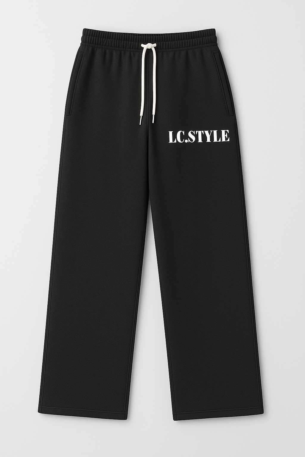 Black Plain Joggers